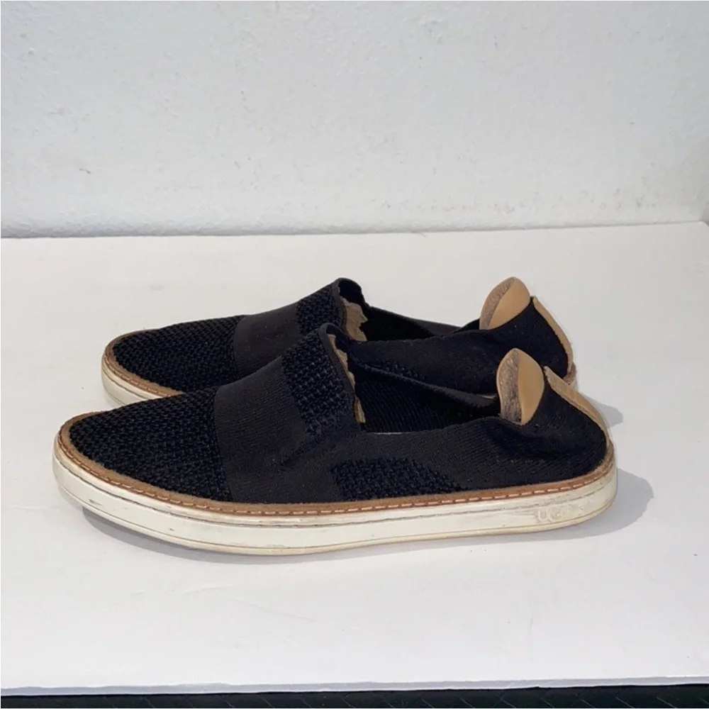 Authentic UGG designer black slip on sneakers sz 7.5